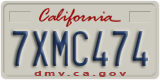 California, Passenger Car (1ABC234)