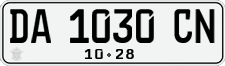 License plate of Indonesia, Regular plates