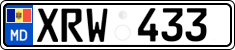 License plate of Moldova, Cars (2015)