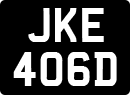 License plate of the United Kingdom, 1963 year system
