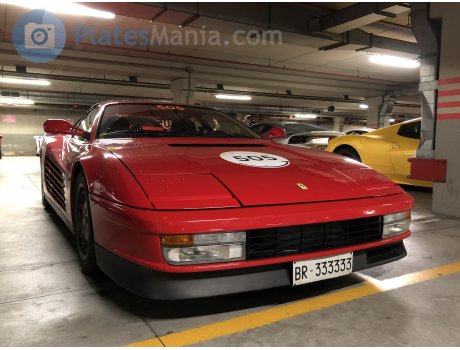 BR 333333, Ferrari Testarossa