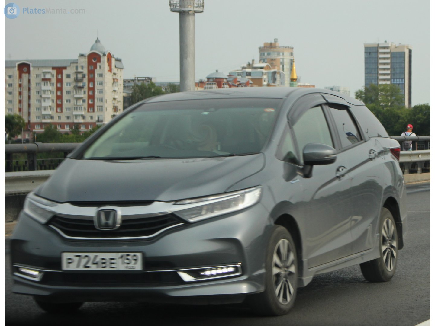 р 724 ве 159, Honda Shuttle 2nd gen (GP/GK; JP-market), facelift, 2019–2022