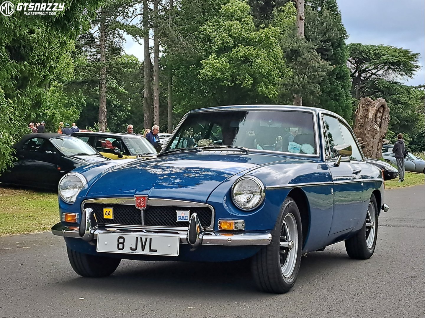 8JVL, MG B 1st gen GT Coupé, 1965–1980