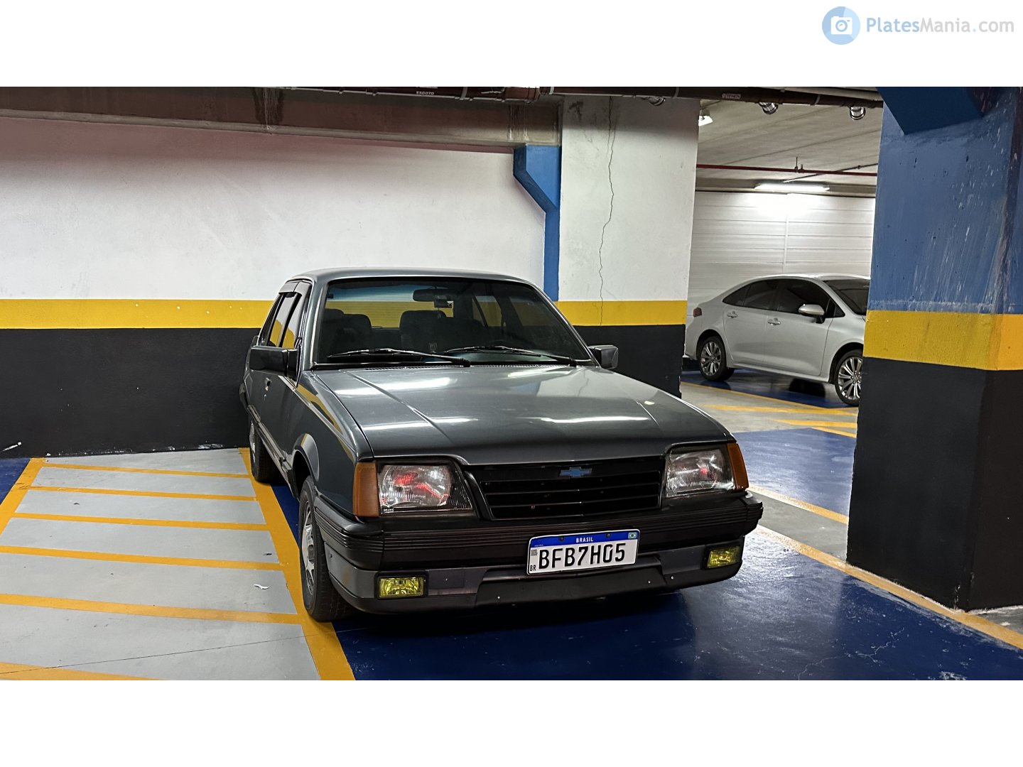 BFB7H05, Chevrolet Monza 2nd gen 4-door Sedan (J-body; LATAM-market), 1983–1989