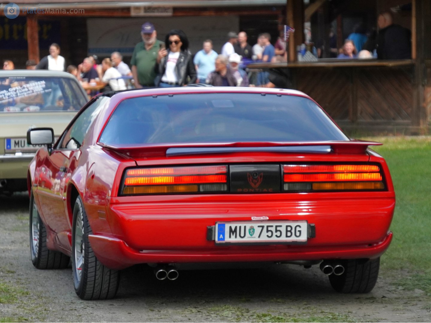 MU 755 BG, Pontiac Firebird 3rd gen Coupé (FW2/87; F-body), facelift, 1990–1992