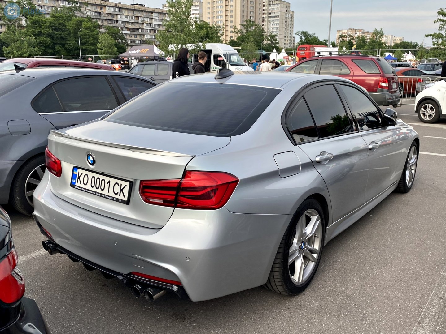 KO 0001 CK, BMW 3 Series 6th gen Sedan (F30/F35), 2011–2019