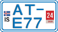 License plate of Iceland, Cars