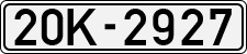 License plate of Vietnam, Cars