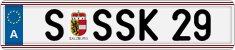 License plate of Austria, Vanity Plates