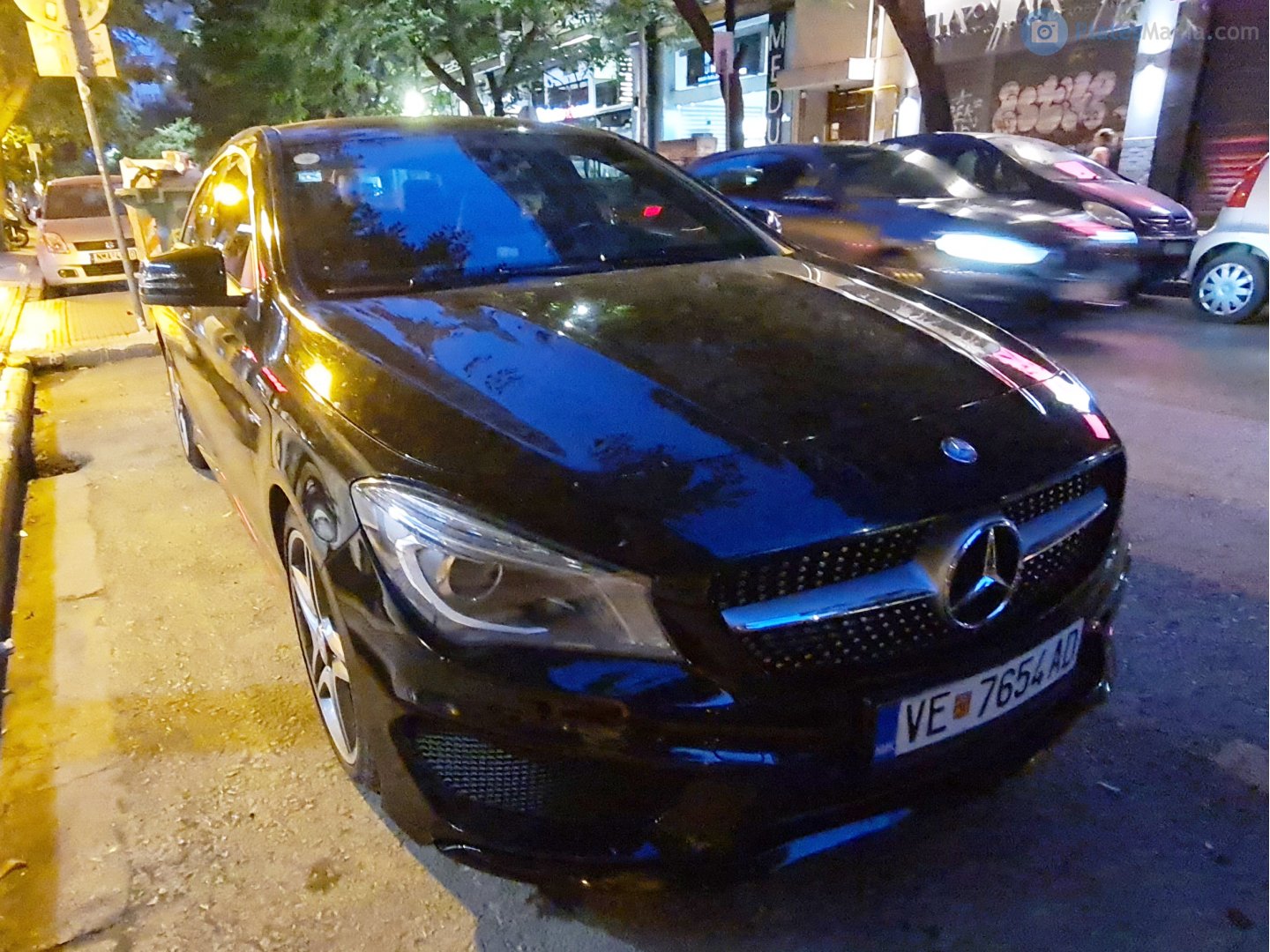 VE 7654 AD, Mercedes-Benz CLA-Klasse 1st gen 4-door Coupé (C117), 2013–2019