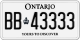 Ontario, Trucks (AB-12345)