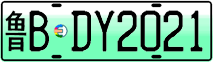 License plate of China, Electric vehicles