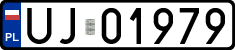 License plates of Poland, Military