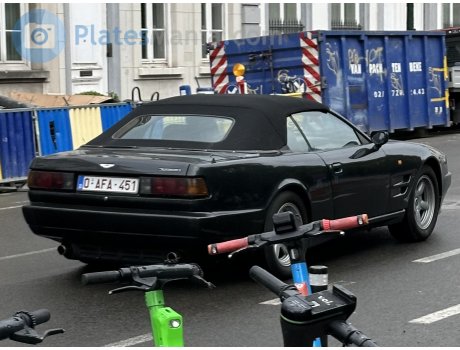 O-AFA-451, Aston Martin Virage