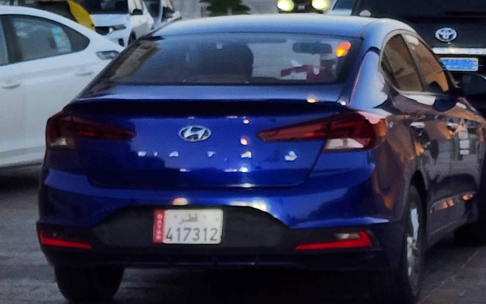 417312, Hyundai Elantra 6th gen Sedan (AD), facelift, 2018–2020