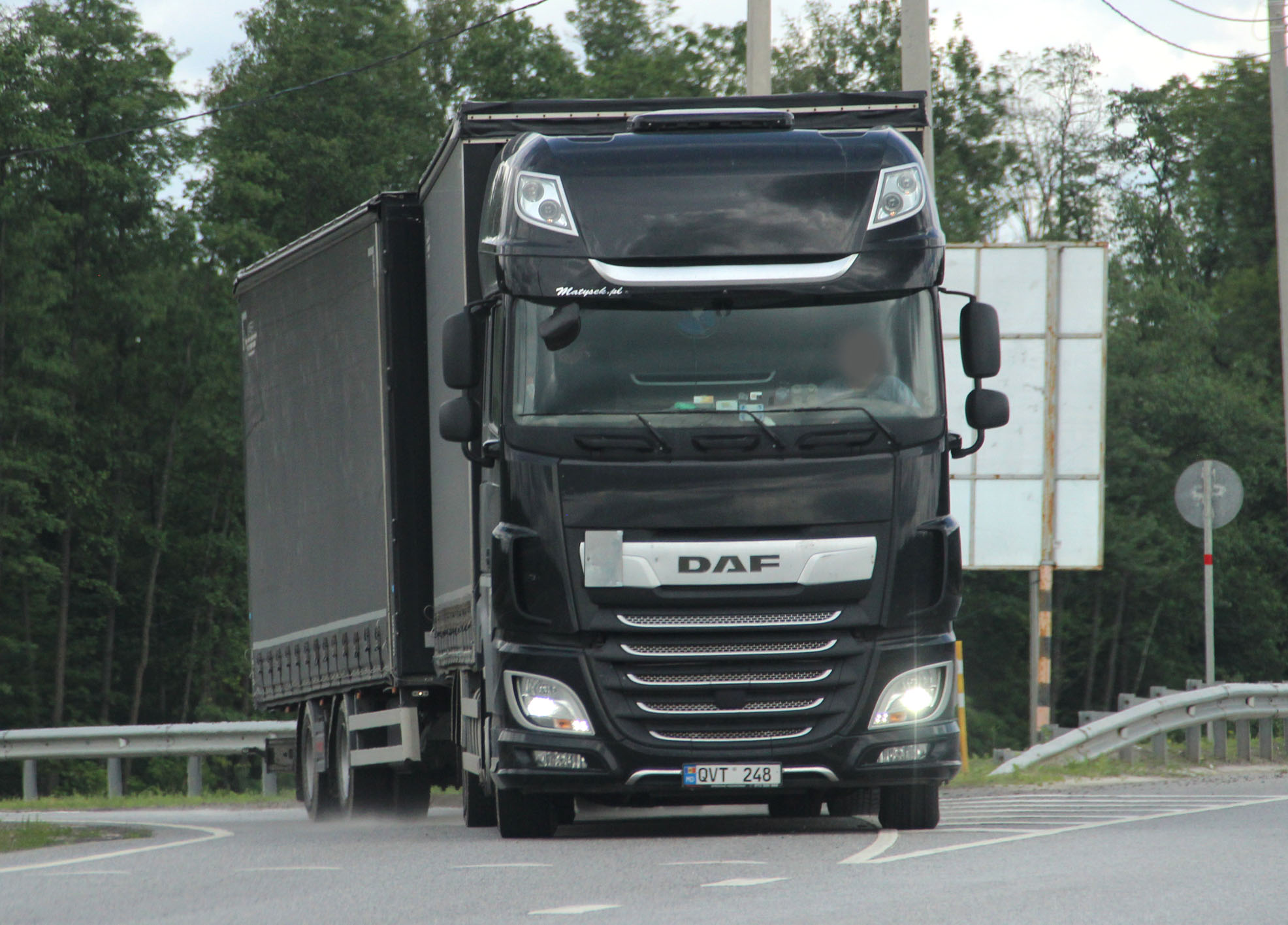 QVT 248, DAF XF 4th gen, facelift, 2017–