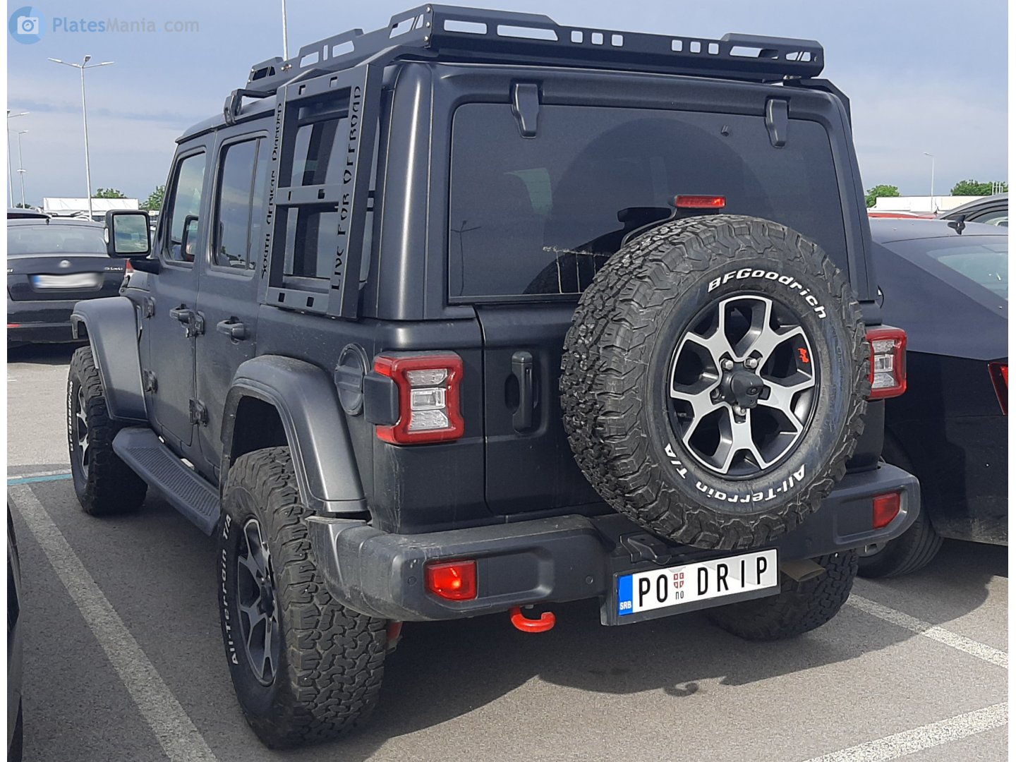 PO DRIP, Jeep Wrangler 4th gen 5-door SUV (JL), 2018–