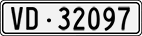 License plate of Switzerland, Cars