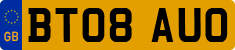 License plate of the United Kingdom, 2001 year system