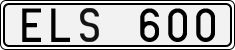 License plate of Sweden, Regular plates