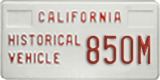 California, Historical (H/V XXXX)
