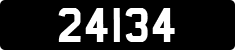 License plate of Guernsey, Regular plates