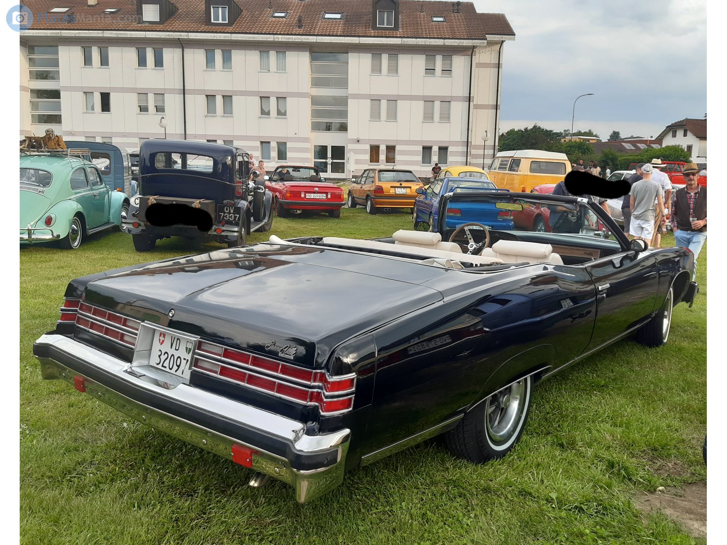 VD 32097, Pontiac Grand Ville 1st gen 1975 2-door Convertible (R67; B-body), 4th facelift, 1974–1975