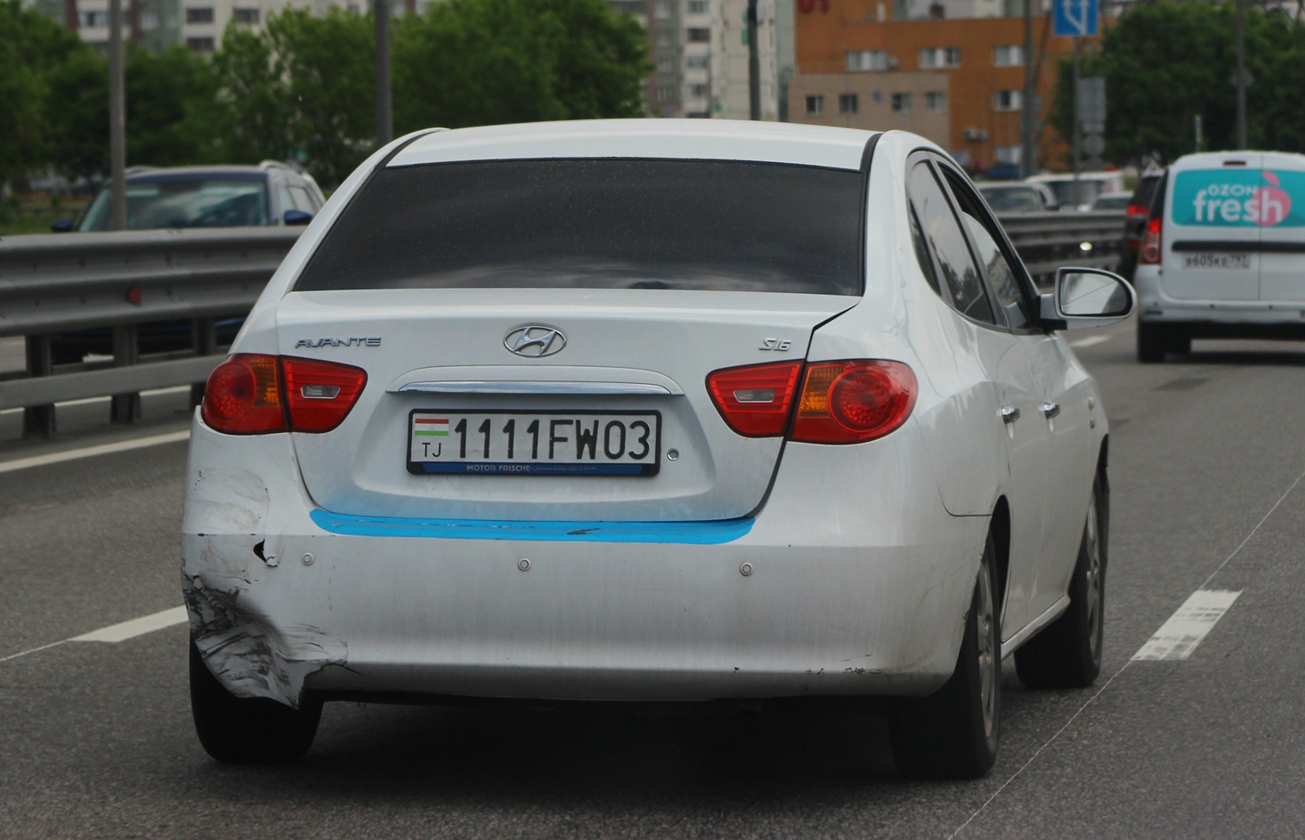 1111FW03, Hyundai Avante 3rd gen (HD), 2006–2010