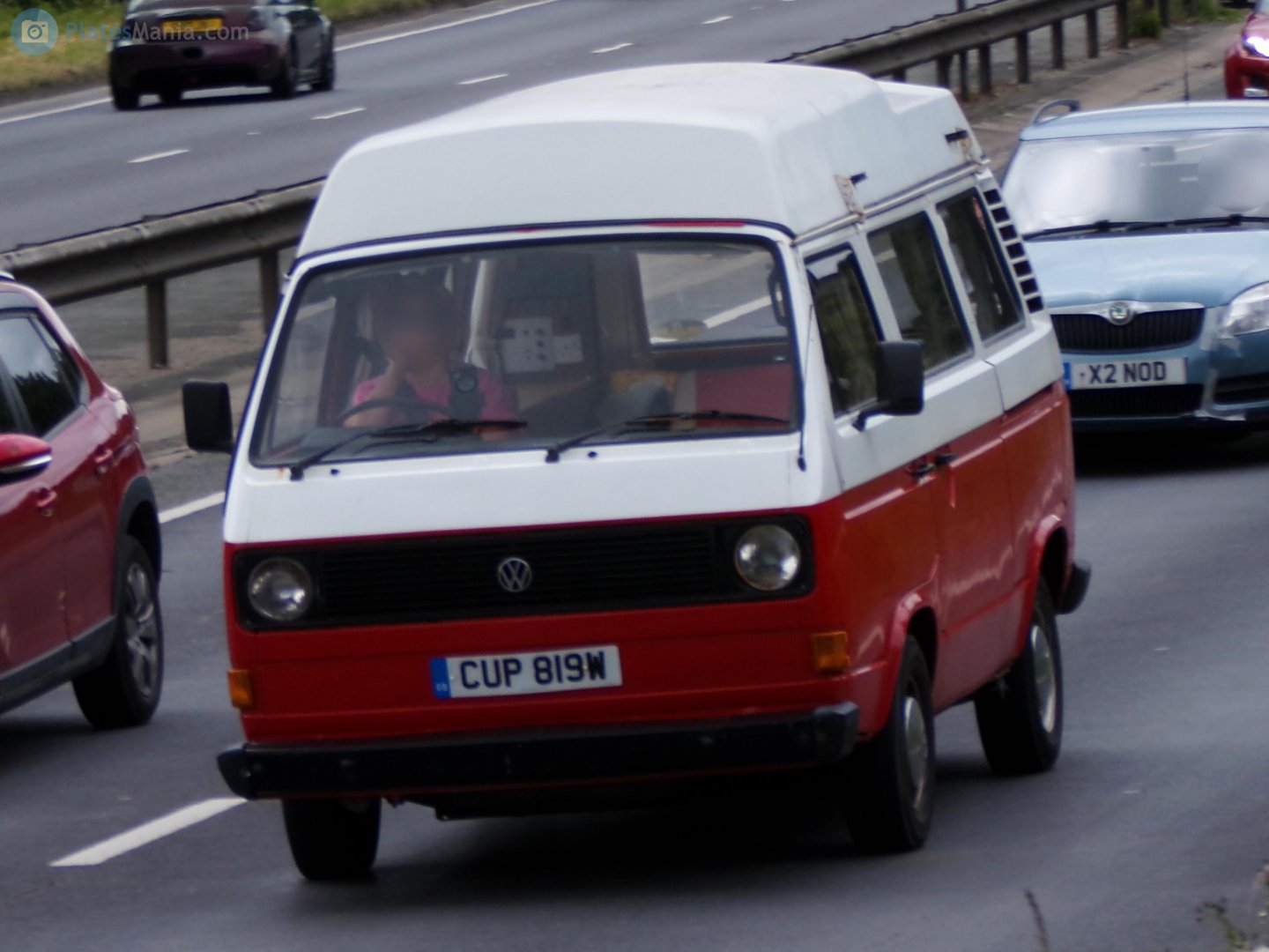 CUP819W, Volkswagen Transporter 3rd gen Van (T3), 1979–1992