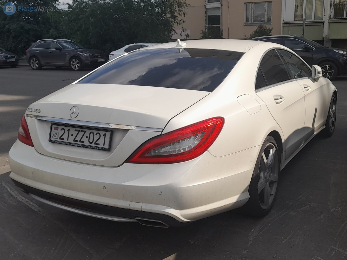 21 ZZ 021, Mercedes-Benz CLS-Klasse 2nd gen 4-door Сoupé (C218), 2010–2018