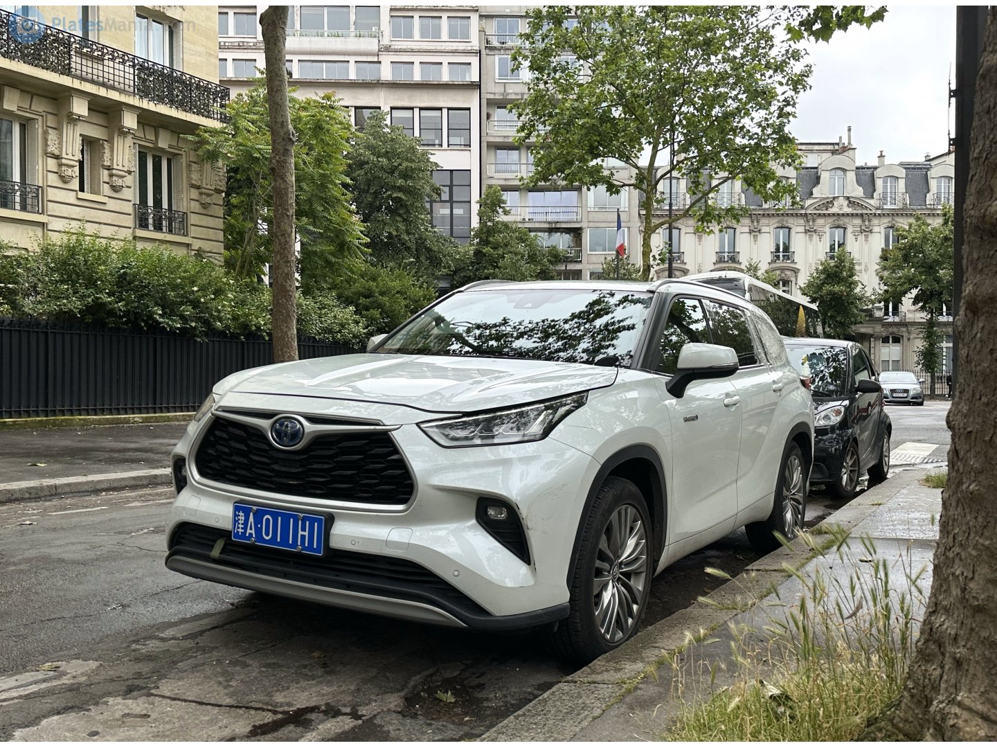 津A·011H1, Toyota Highlander 4th gen (XU70), 2019–