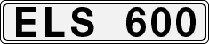 License plate of Sweden, Regular plates