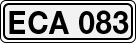 License plate of Sweden, Regular plates