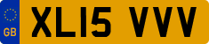 License plate of the United Kingdom, 2001 year system
