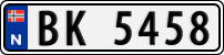 License plate of Norway, Trailers, motorcycles, special vehicles