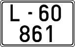 License plates of Spain, 1900 year series