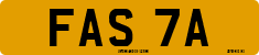 License plate of the United Kingdom, 1963 year system
