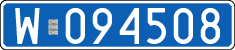 License plates of Poland, Diplomatic