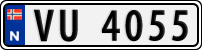 License plate of Norway, Trailers, motorcycles, special vehicles