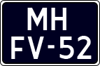 License plate of the Netherlands, Motorcycles