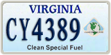 Virginia, Specialty plates (AB1234)