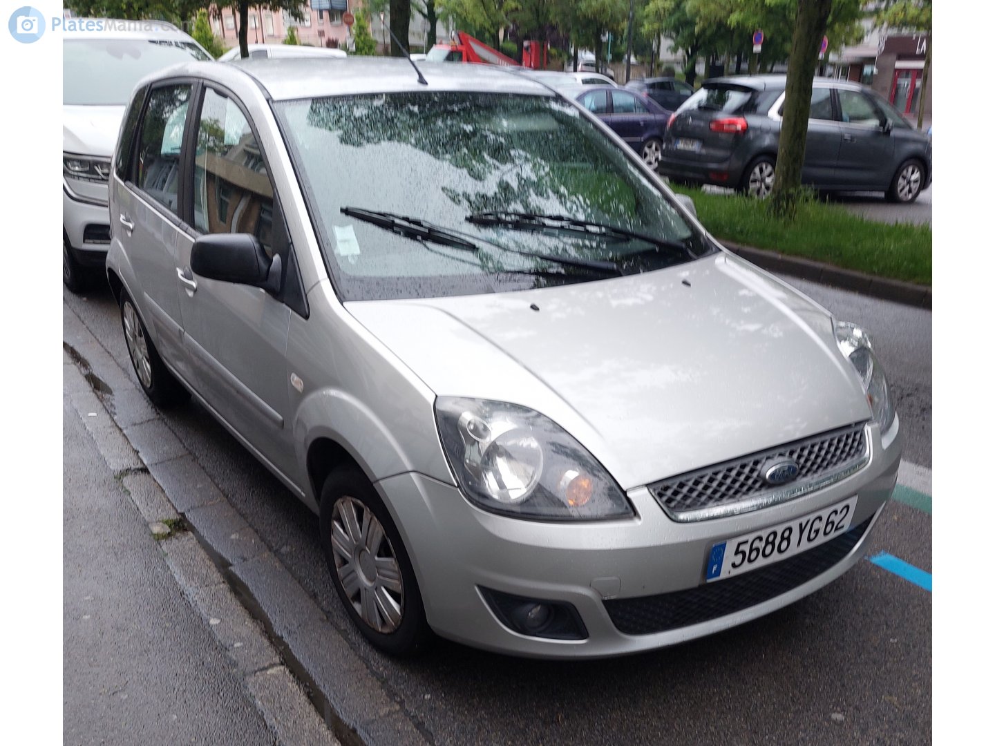 5688 YG 62, Ford Fiesta 5th gen 5-door Hatch (B256), 1st facelift, 2005–2008