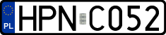 License plates of Poland, Authorities
