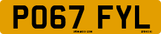 License plate of the United Kingdom, 2001 year system