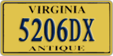 Virginia, Antique (1234AB)