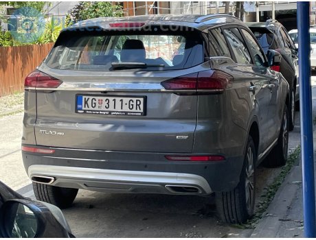 KG 311-GR, Geely Atlas