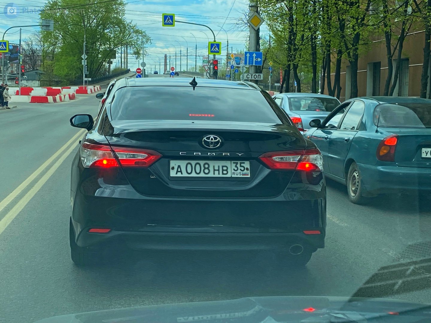 а 008 нв 35, Toyota Camry 8th gen (XV70), 2017–