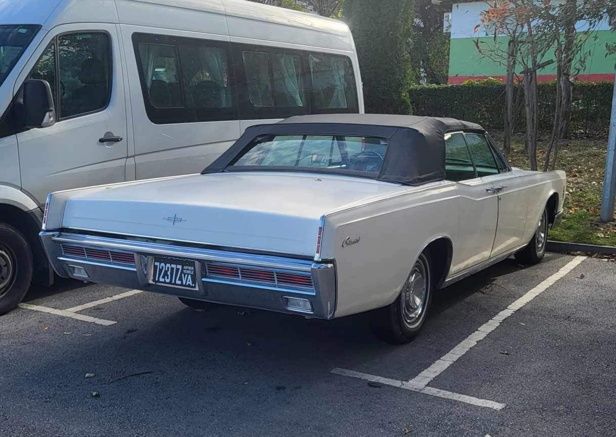 7237Z, Lincoln Continental 4th gen 1966/1967 4-door Convertible (74A), 4th facelift, 1965–1967