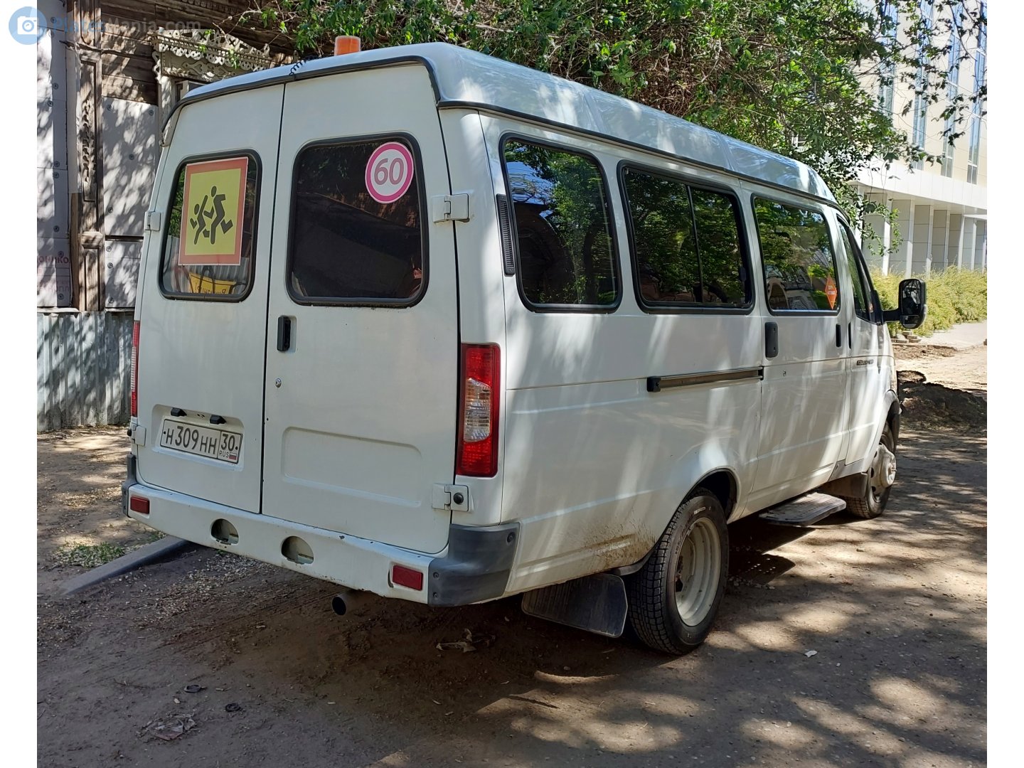 н 309 нн 30, GAZ 3221 ГАЗель 2-3221 Minibus, facelift, 2003–