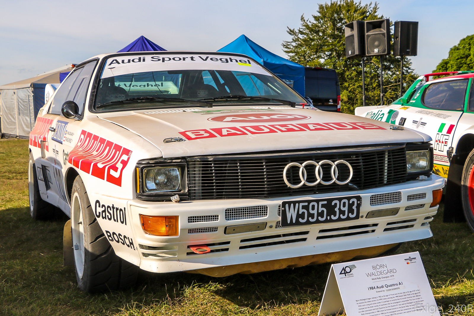 W 595.393, Audi Quattro 1st gen (B2/85), 1980–1991